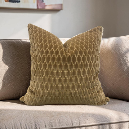 Brentano Decorative Pillow Graviata Marigold 20x20" Knife Edge Cover