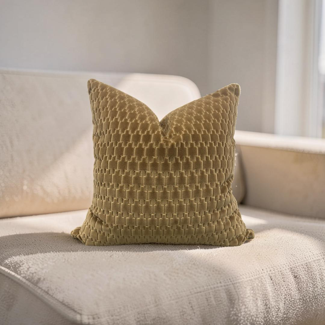 Brentano Decorative Pillow Graviata Marigold 20x20" Knife Edge Cover