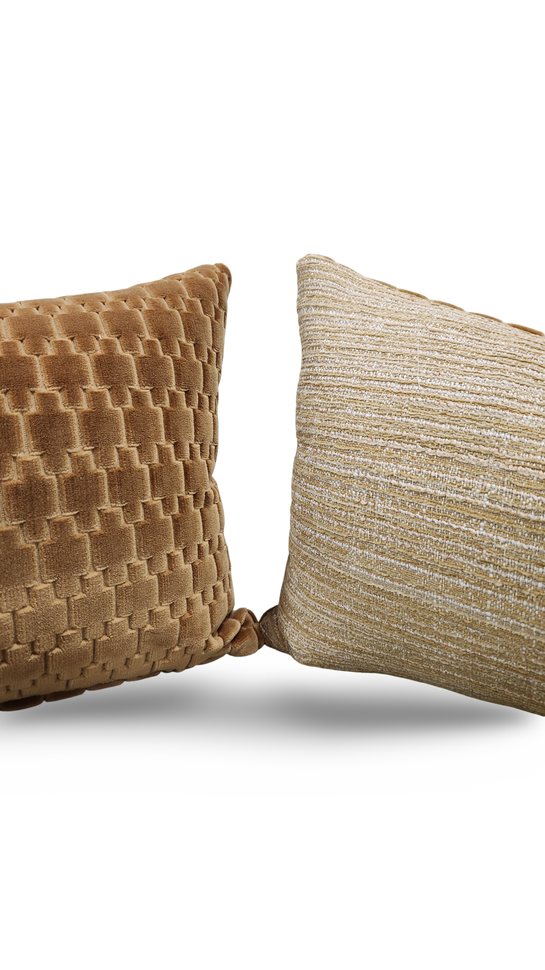 Lumbar Pillow Graviata Marigold 12x18" Knife Edge Cover