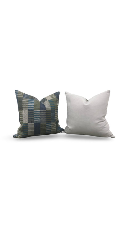 Brunschwig & Fils Decorative Pillow Sudare Meadow 20x20" Knife Edge Cover