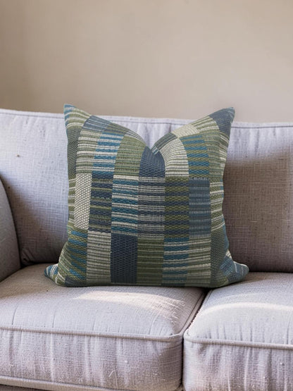 Brunschwig & Fils Decorative Pillow Sudare Meadow 20x20" Knife Edge Cover