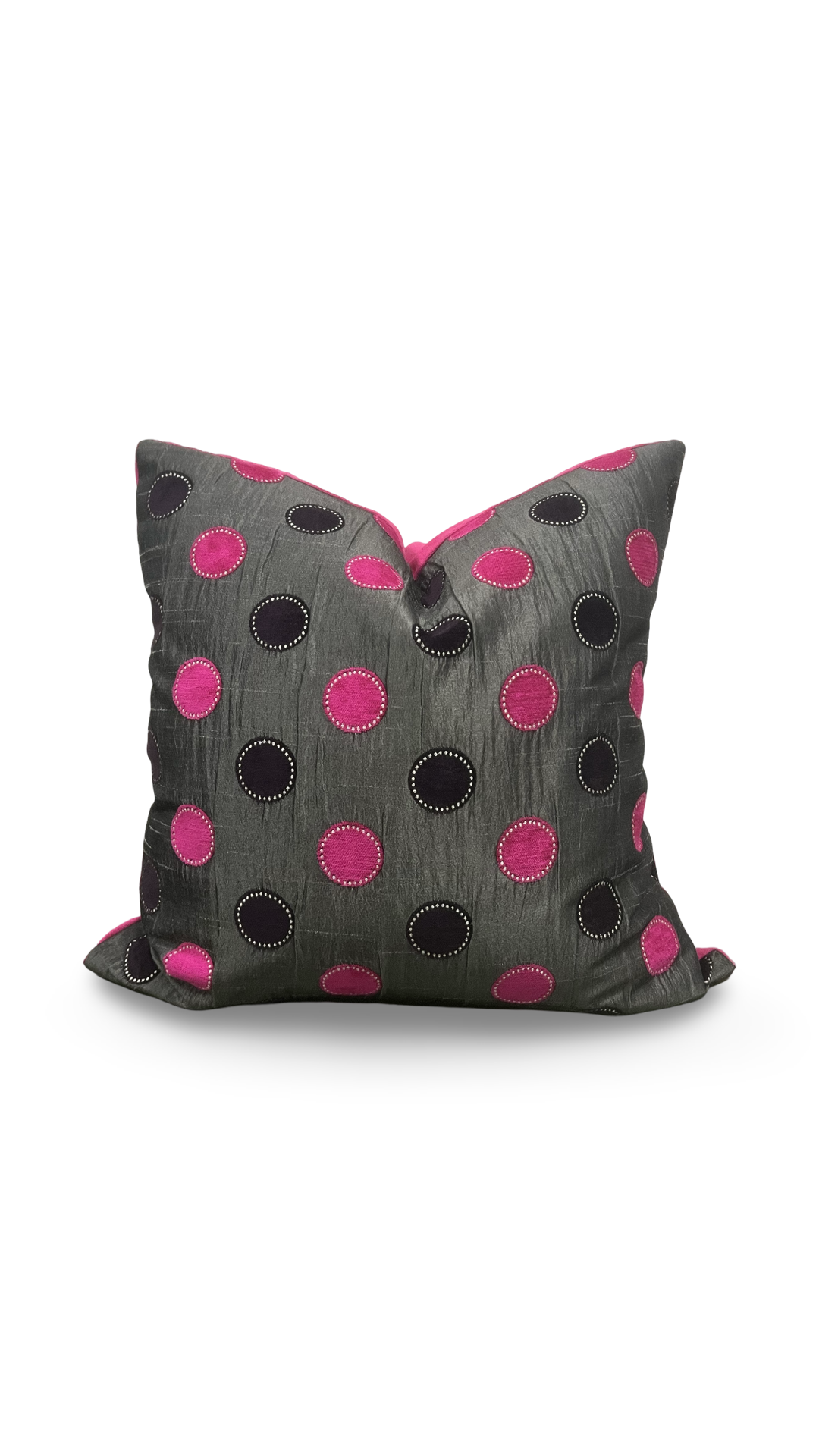 Bolero Pink 20x20" Knife Edge Decorative Pillow