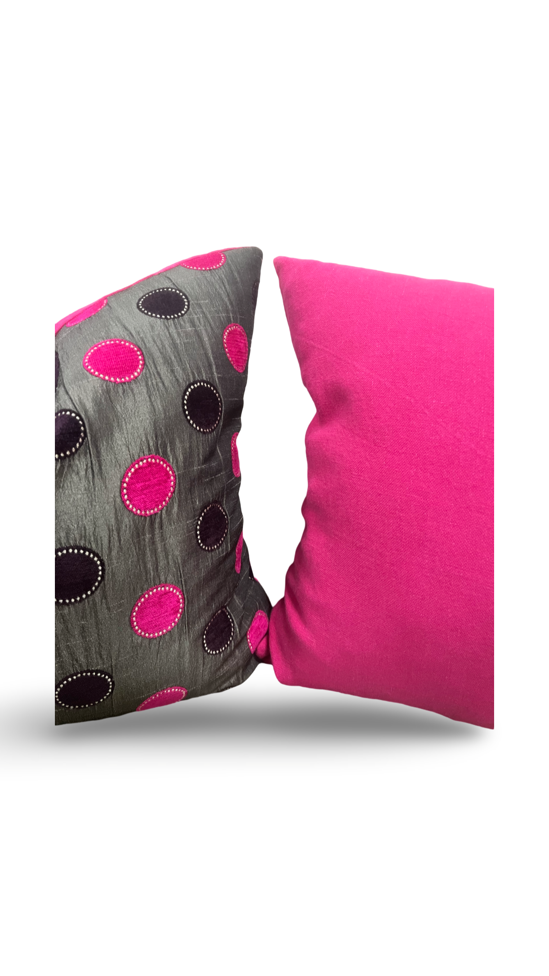 Bolero Pink 20x20" Knife Edge Decorative Pillow
