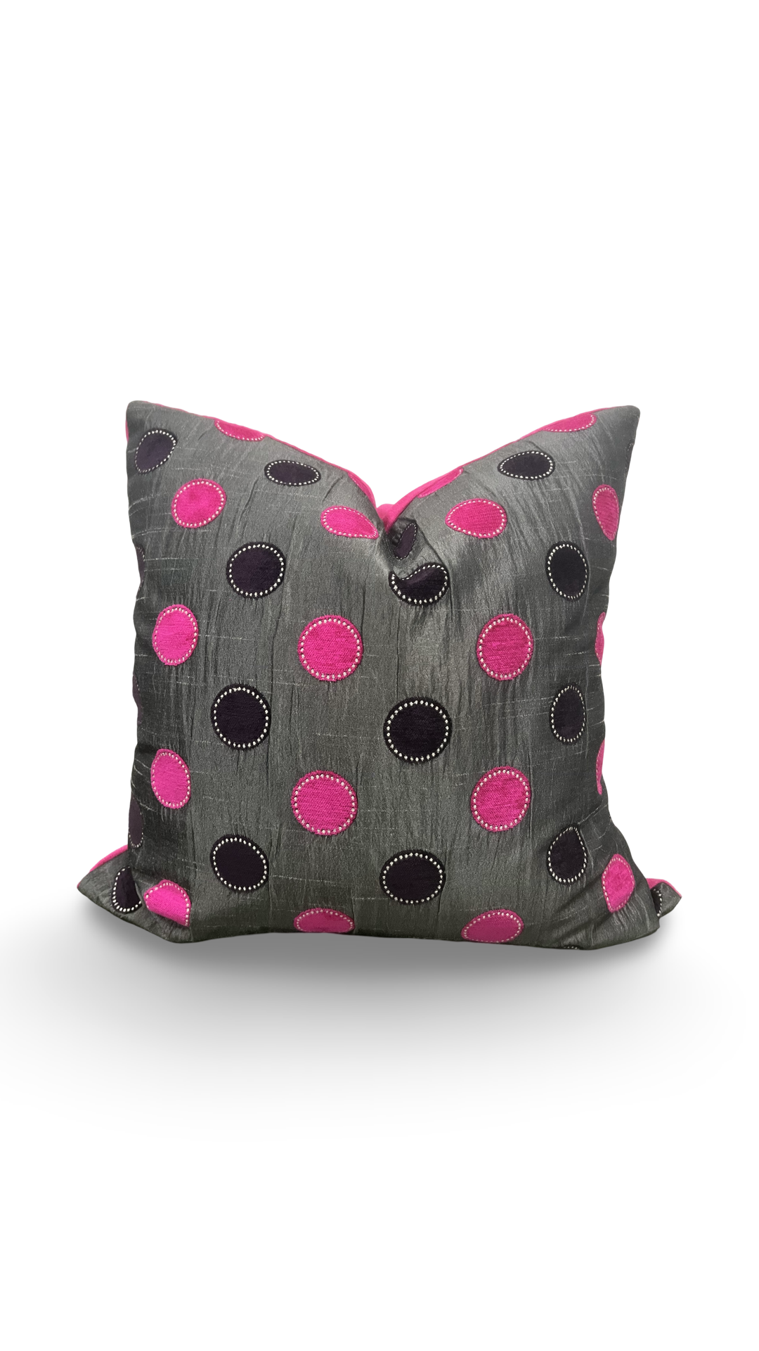 Bolero Pink 20x20" Knife Edge Decorative Pillow