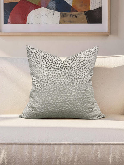 Casal Fabric Decorative Pillow Saseka Taupe 22x22" Knife Edge Cover