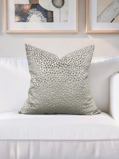 Casal Fabric Decorative Pillow Saseka Taupe 22x22" Knife Edge Cover