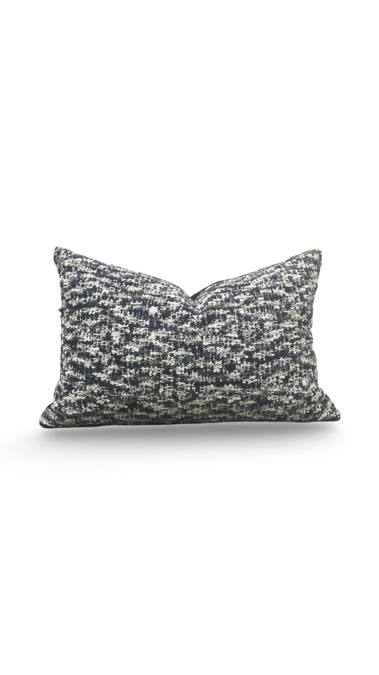 Casamance Lumbar Pillow Parmélie Orage - 12x18" Knife Edge Cover