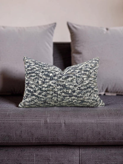 Casamance Lumbar Pillow Parmélie Orage - 12x18" Knife Edge Cover