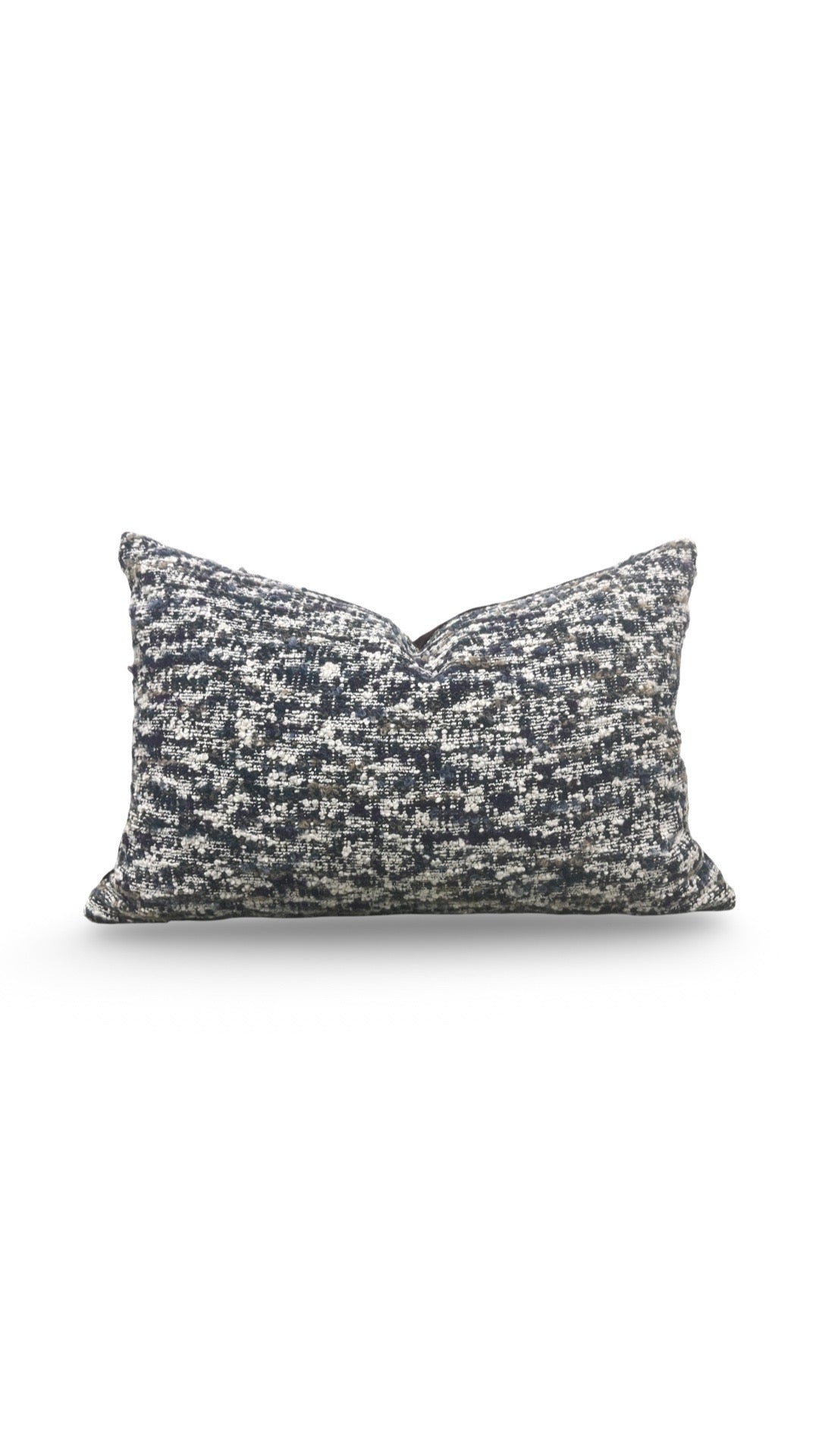 Casamance Lumbar Pillow Parmélie Orage - 12x18" Knife Edge Cover