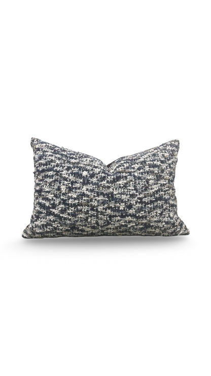Casamance Lumbar Pillow Parmélie Orage - 12x18" Knife Edge Cover