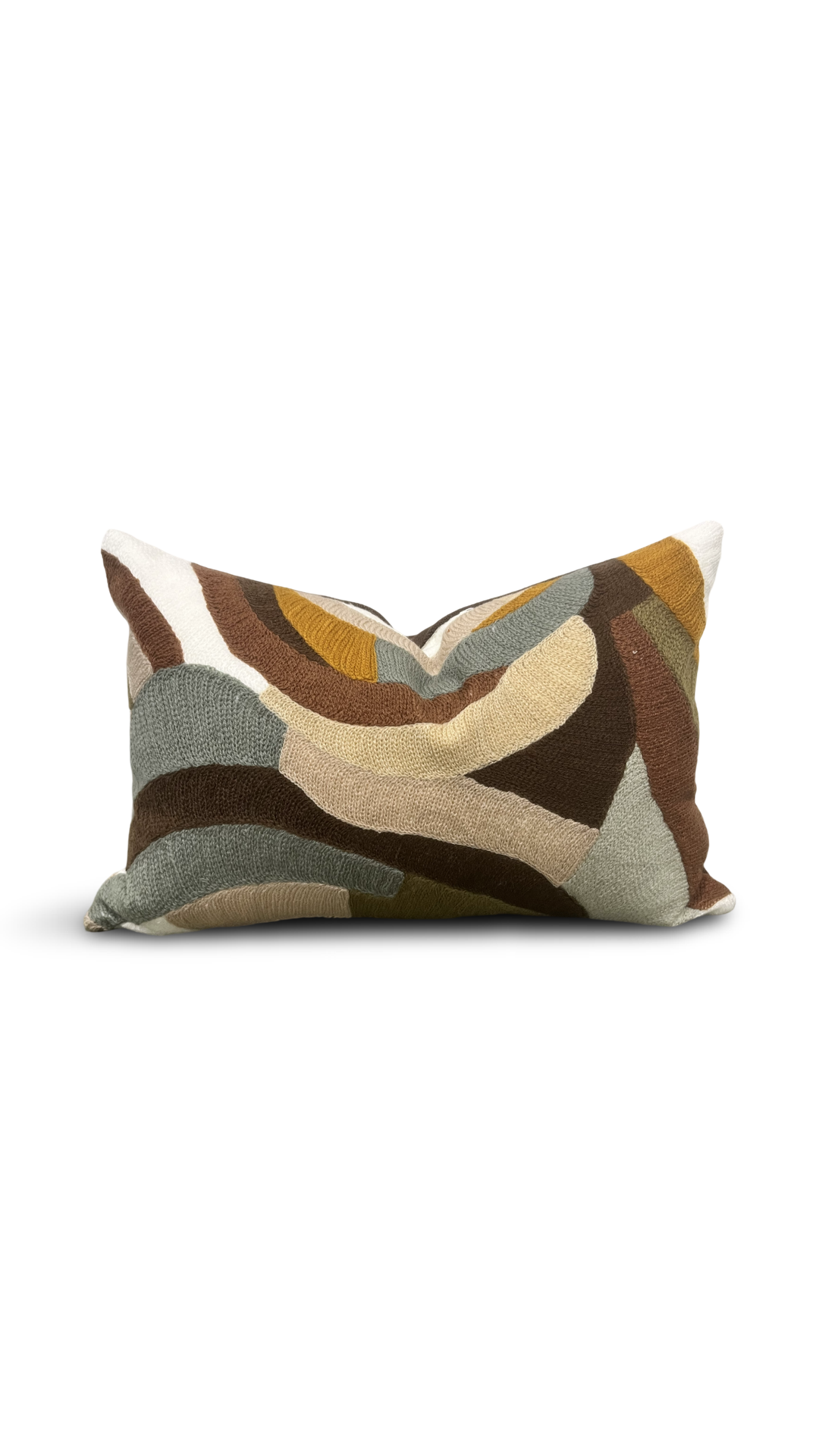 Art Club Rose Poudre 12x18" Knife Edge Decorative Lumbar Pillow