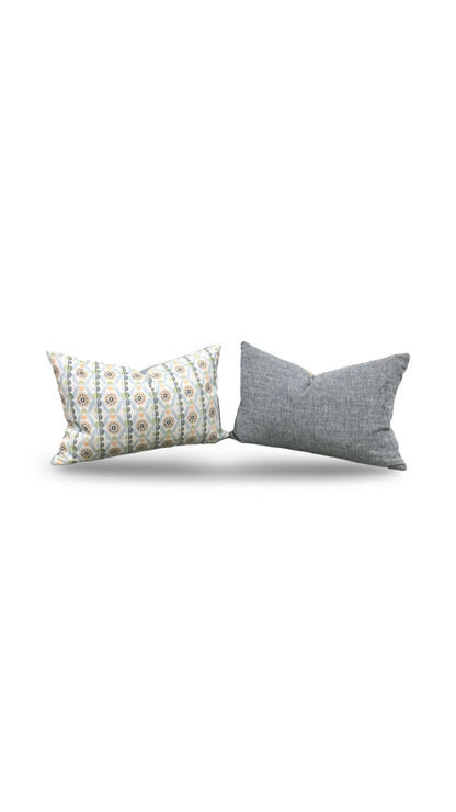 Charlotte Gaisford Lovely Sophie 12X18" Knife Edge Decorative Lumbar Pillow