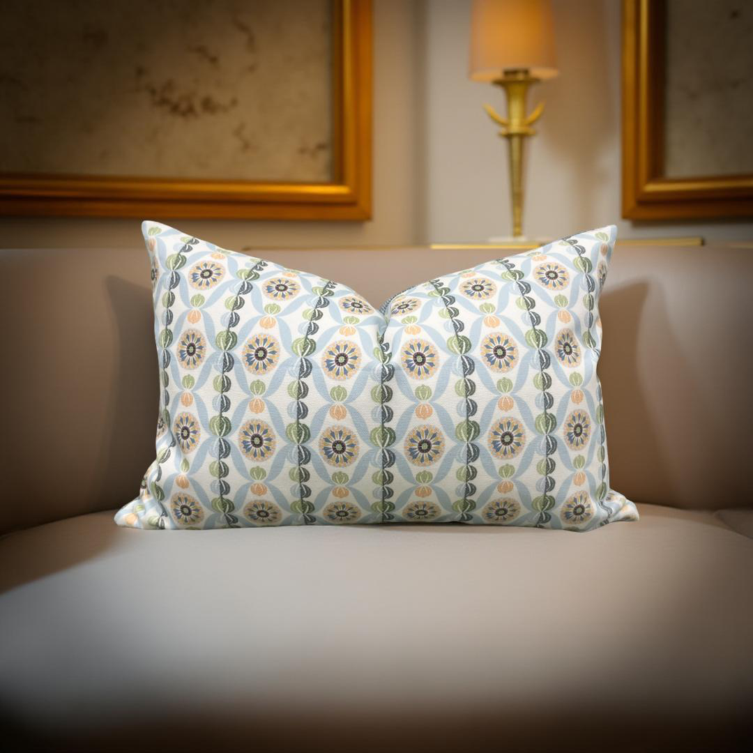 Charlotte Gaisford Lovely Sophie 12X18" Knife Edge Decorative Lumbar Pillow
