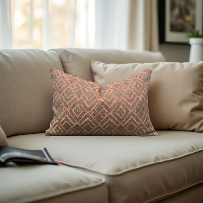 Chivasso Shin 12X18" Knife Edge Decorative Lumbar Pillow