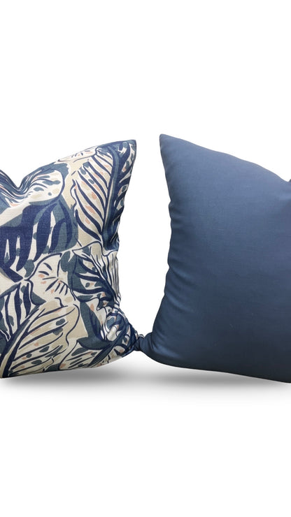 Christopher Farr Cloth Decorative Pillow Mille Feuilles 22x22" Knife Edge Cover