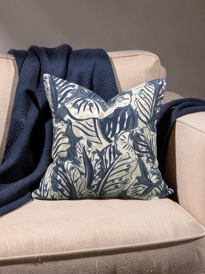 Christopher Farr Cloth Decorative Pillow Mille Feuilles 22x22" Knife Edge Cover