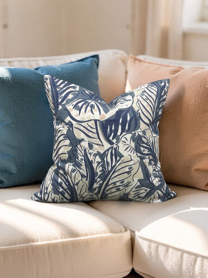 Christopher Farr Cloth Decorative Pillow Mille Feuilles 22x22" Knife Edge Cover