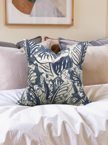 Christopher Farr Cloth Decorative Pillow Mille Feuilles 22x22" Knife Edge Cover