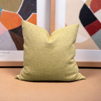 Decorative Pillow Serendipity Yellow 20x20" Knife Edge Cover