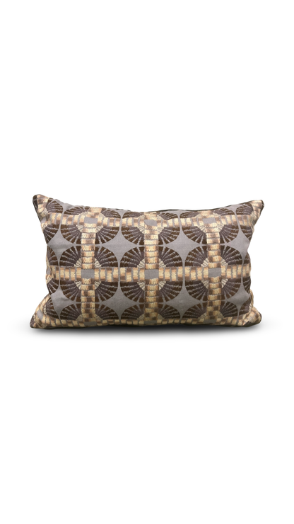 Jimbaran Earth 12x18" Knife Edge Decorative Lumbar Pillow