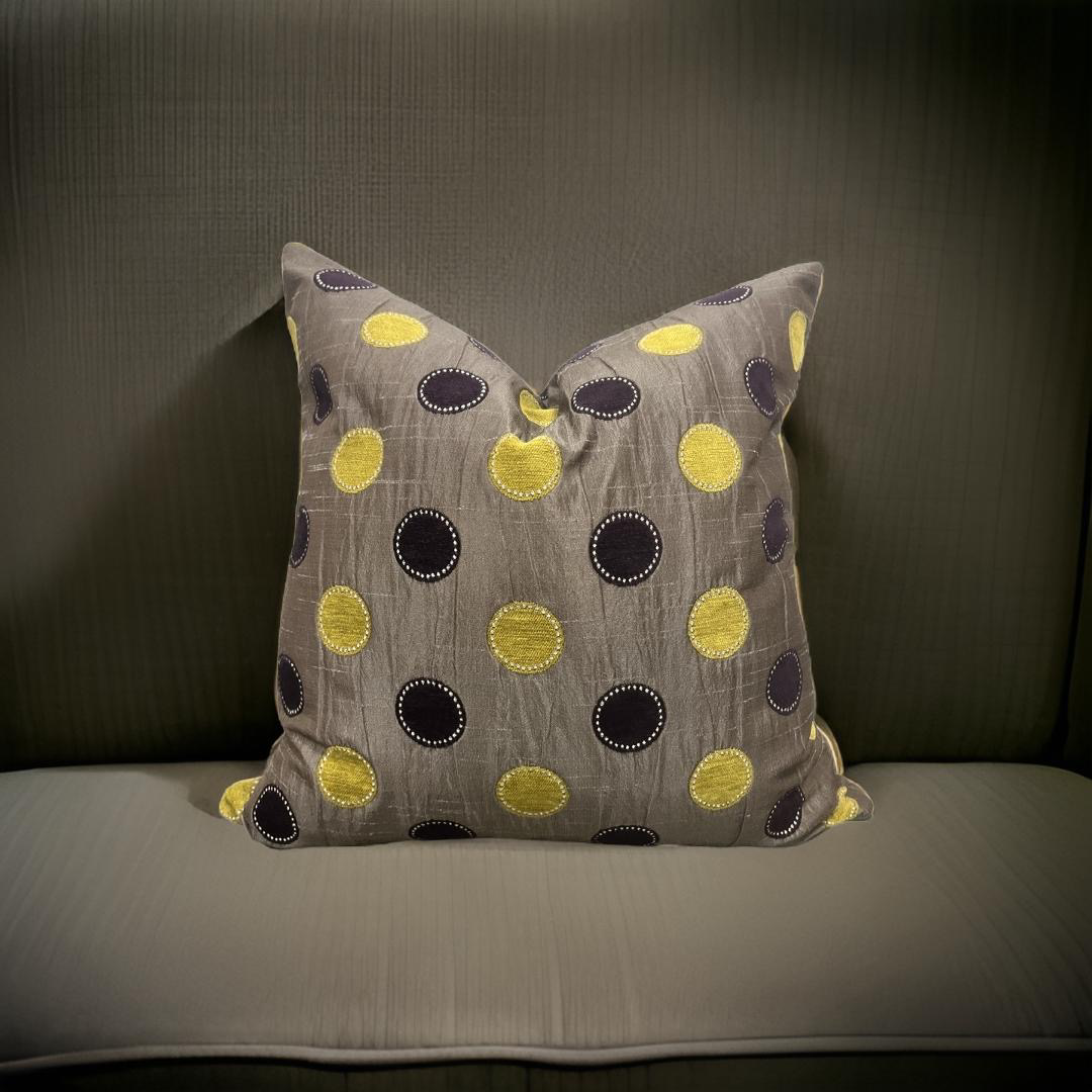 Bolero Plum 20x20" Knife Edge Decorative Pillow