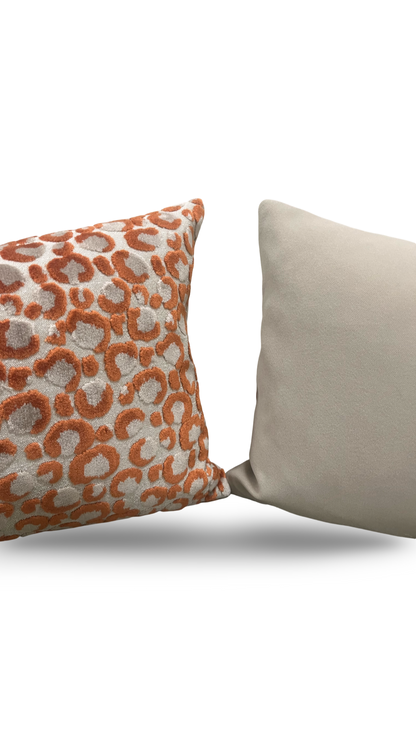 Lumbar Pillow Animal Print Pokot Spice 12x18" Knife Edge Cover