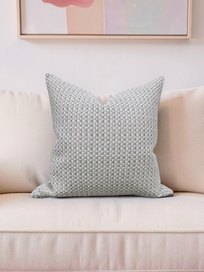 Decorative Pillow Borgo Sky Blue - 20x20" Knife Edge Cover