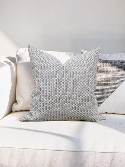 Decorative Pillow Borgo Sky Blue - 20x20" Knife Edge Cover