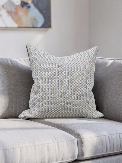 Decorative Pillow Borgo Sky Blue - 20x20" Knife Edge Cover