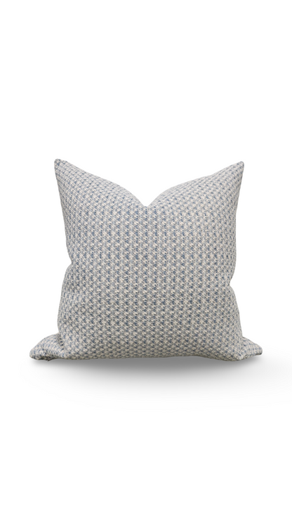 Decorative Pillow Borgo Sky Blue - 20x20" Knife Edge Cover