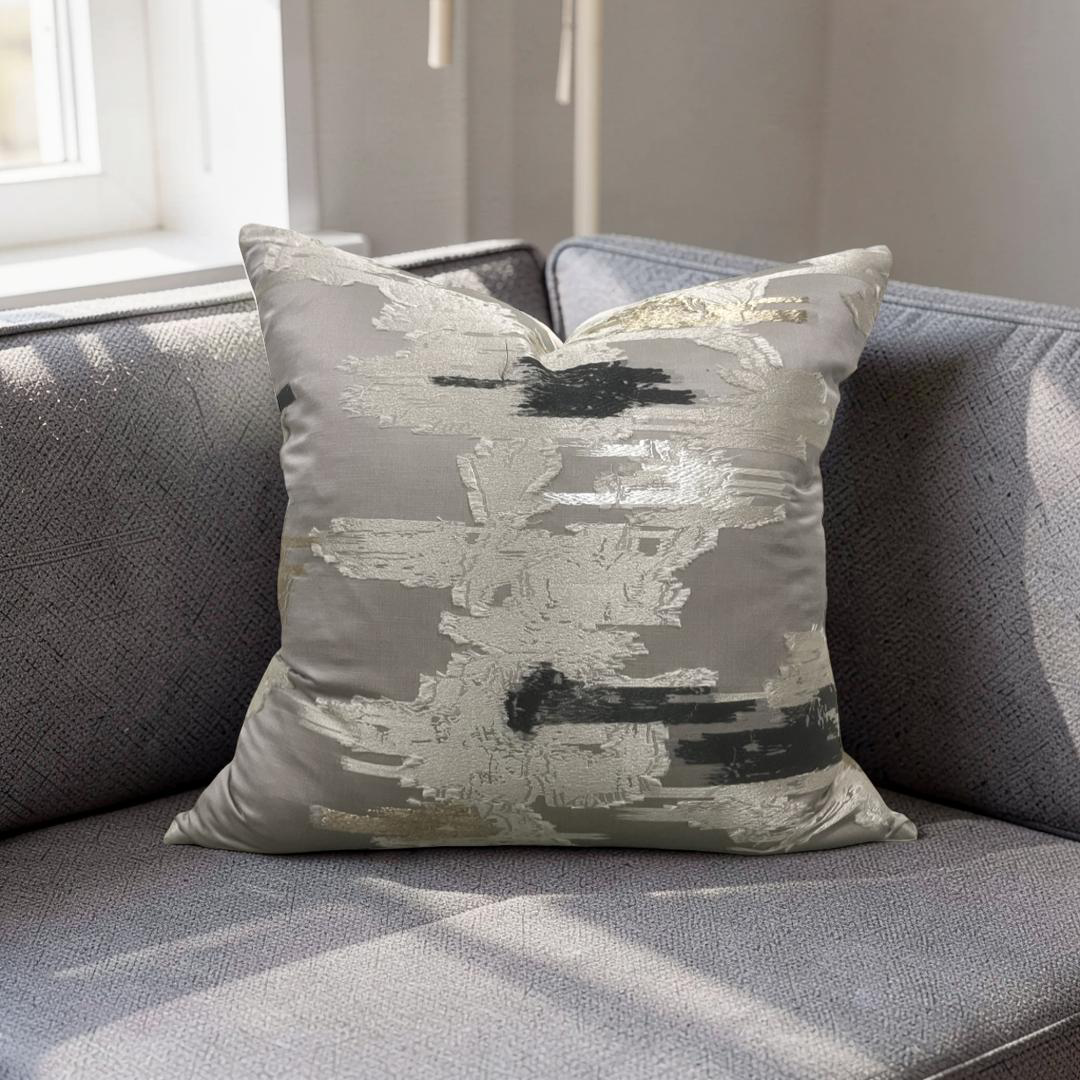 Decorative Pillow Dalie Papaveri Tulipani 22x22" Knife Edge Cover