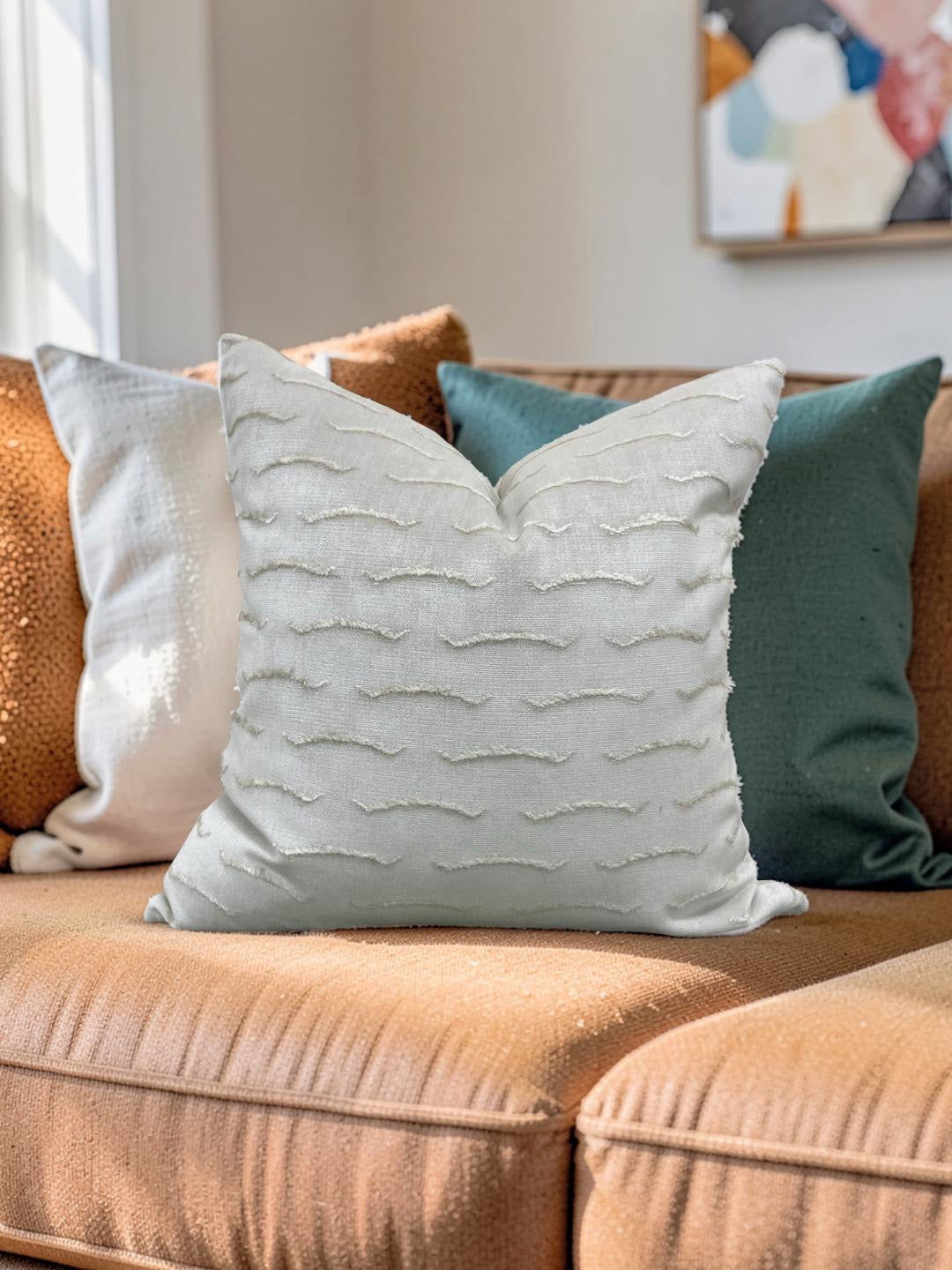 Dedar Decorative Pillow Nouvelles Vagues 22x22" Knife Edge Cover