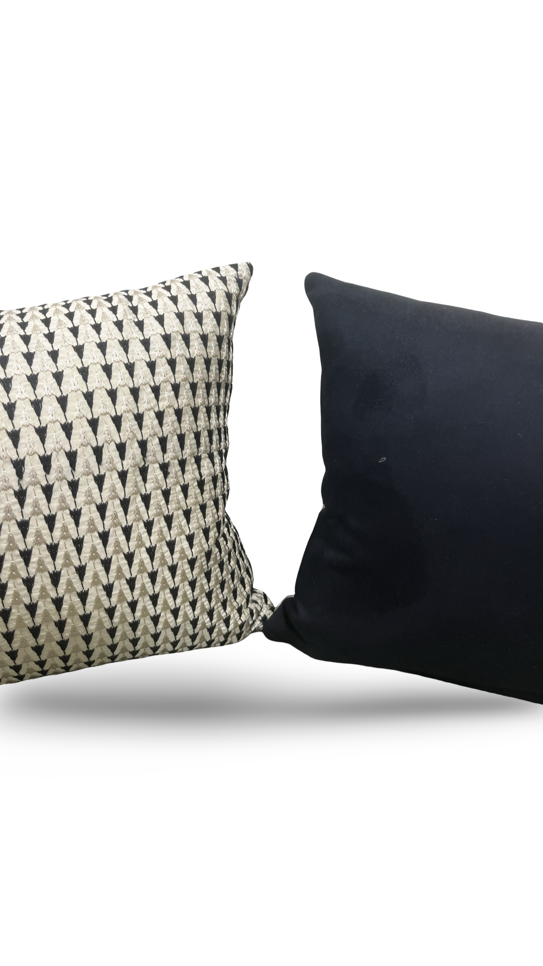 Dedar Lumbar Pillow White Cadillac 12X18" Knife Edge Cover