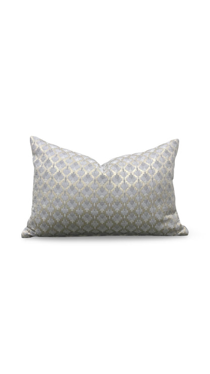 Dedar Lumbar Pillow Coriandoli Perla12x18" Knife Edge Cover