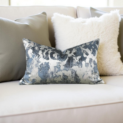 Designer Fabric Vivant Fresco 12x18" Knife Edge Lumbar Pillow