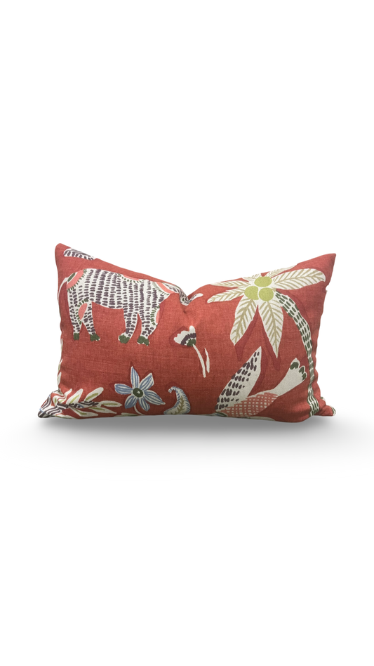Chair Pillow - Goa Sun Baked 12x18" Knife Edge Decorative Lumbar Pillow