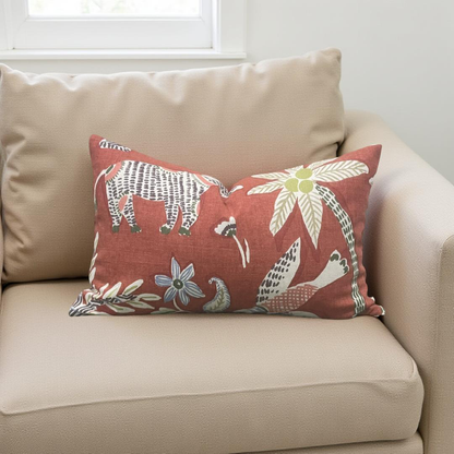 Chair Pillow - Goa Sun Baked 12x18" Knife Edge Decorative Lumbar Pillow