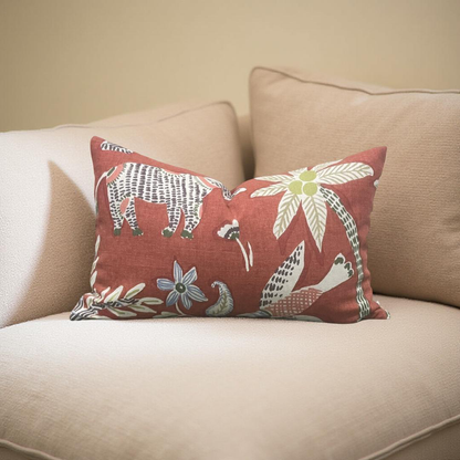 Chair Pillow - Goa Sun Baked 12x18" Knife Edge Decorative Lumbar Pillow