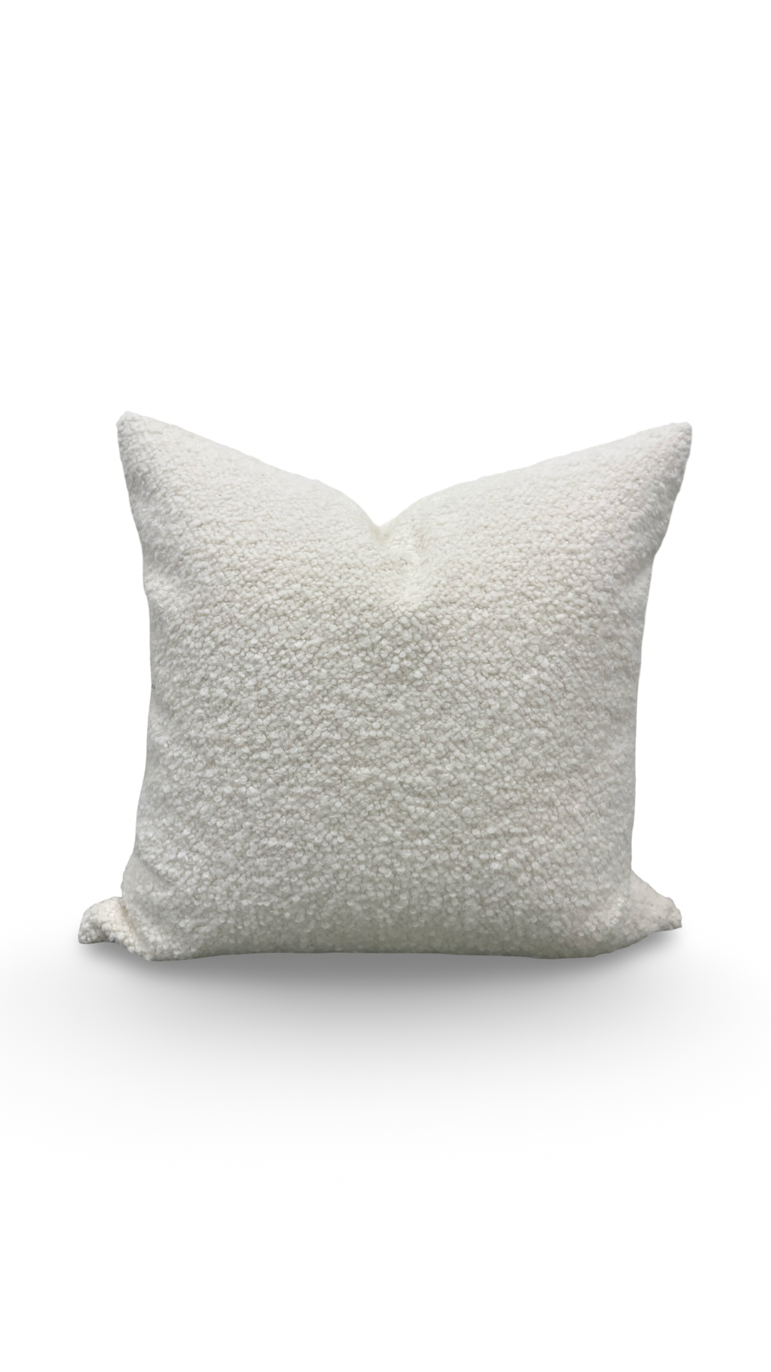 Elegant Pillow - Designers Guild Cormo Chalk 22x22" Knife Edge Decorative Throw Pillow