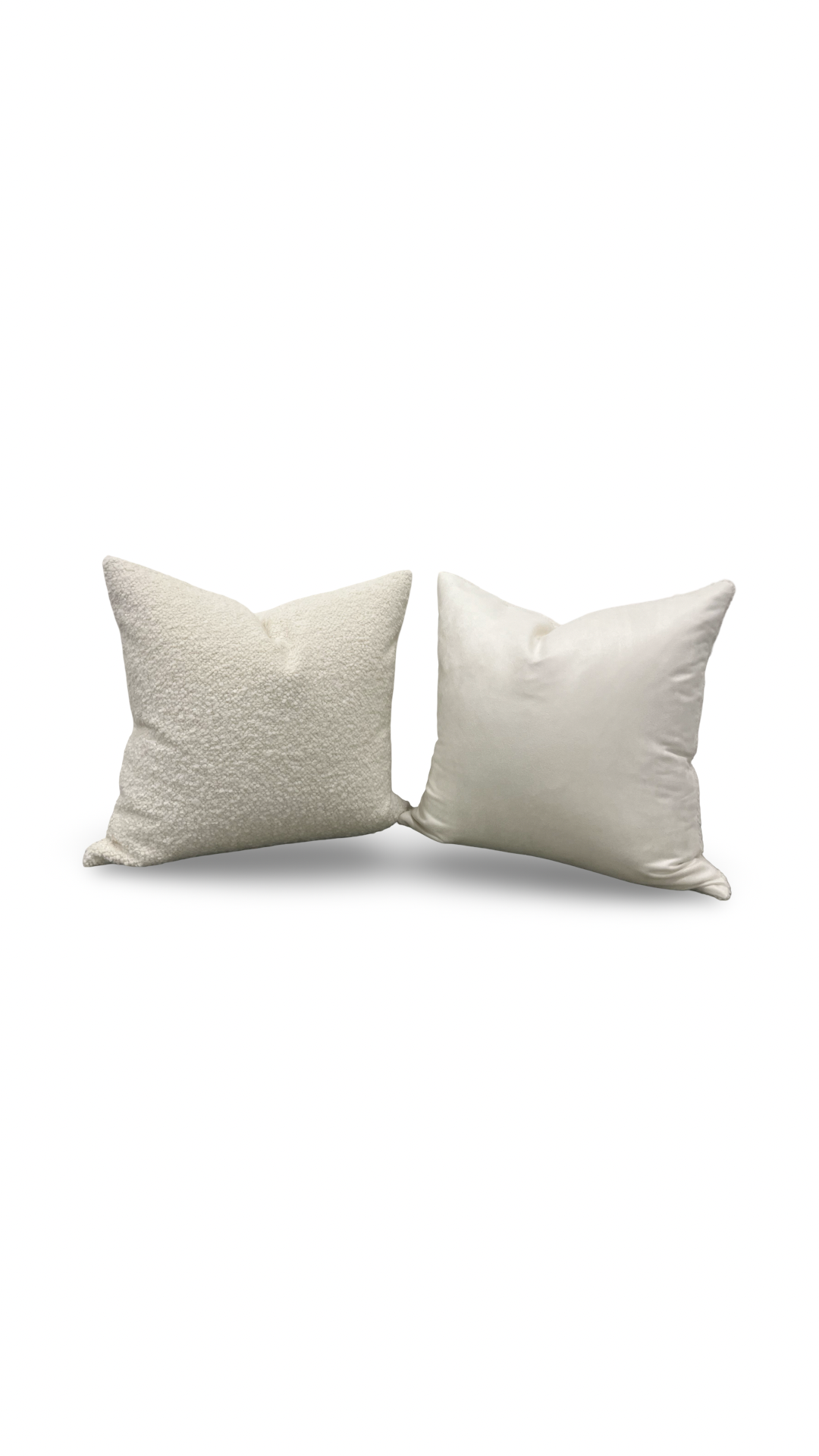 Elegant Pillow - Designers Guild Cormo Chalk 22x22" Knife Edge Decorative Throw Pillow