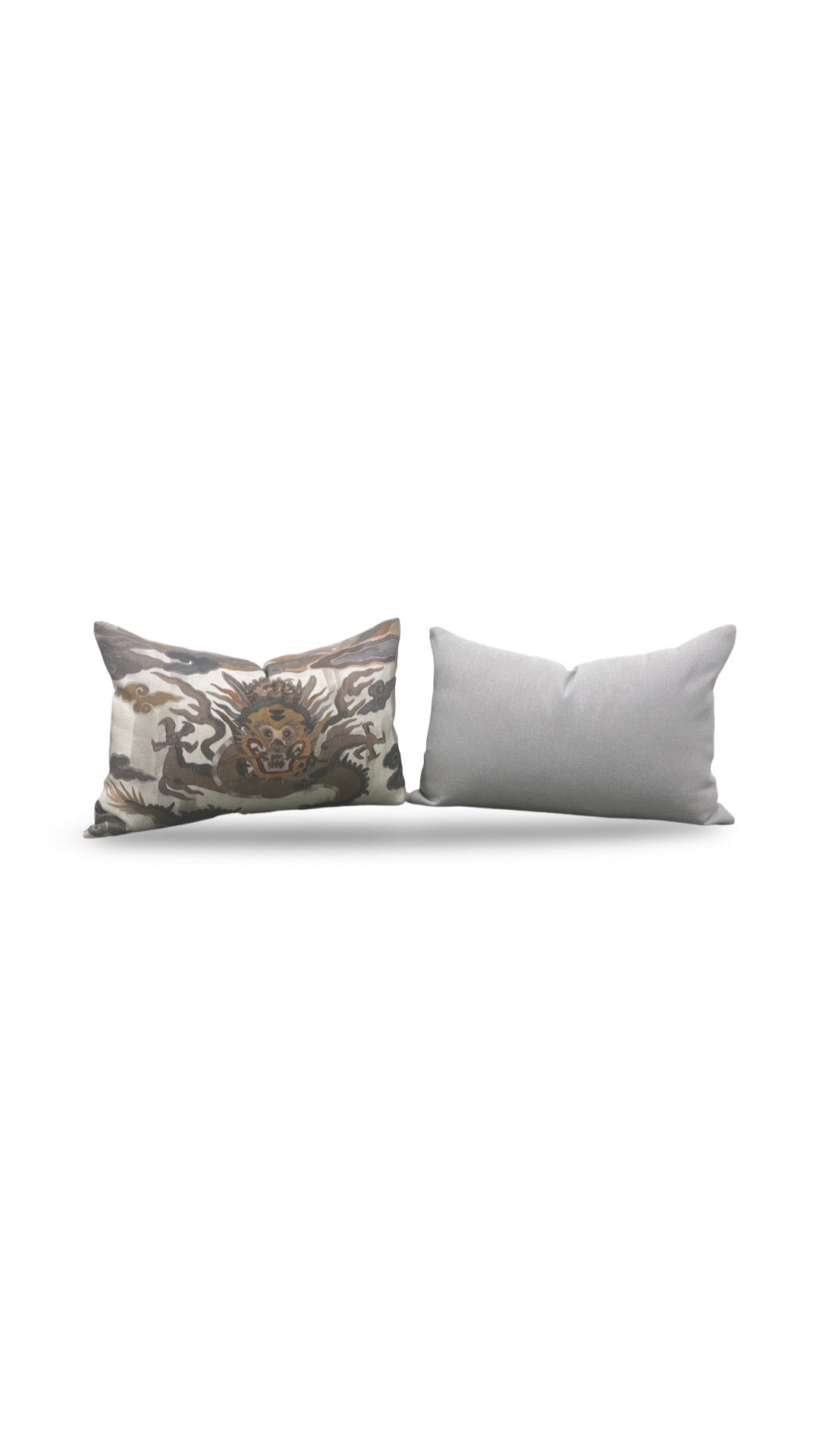 Designs of the Time Lumbar Pillow Glaurung Dragon 12x18" Knife Edge Cover