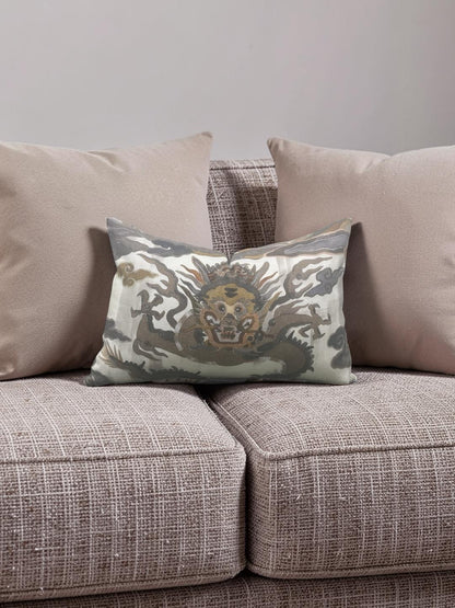 Designs of the Time Lumbar Pillow Glaurung Dragon 12x18" Knife Edge Cover