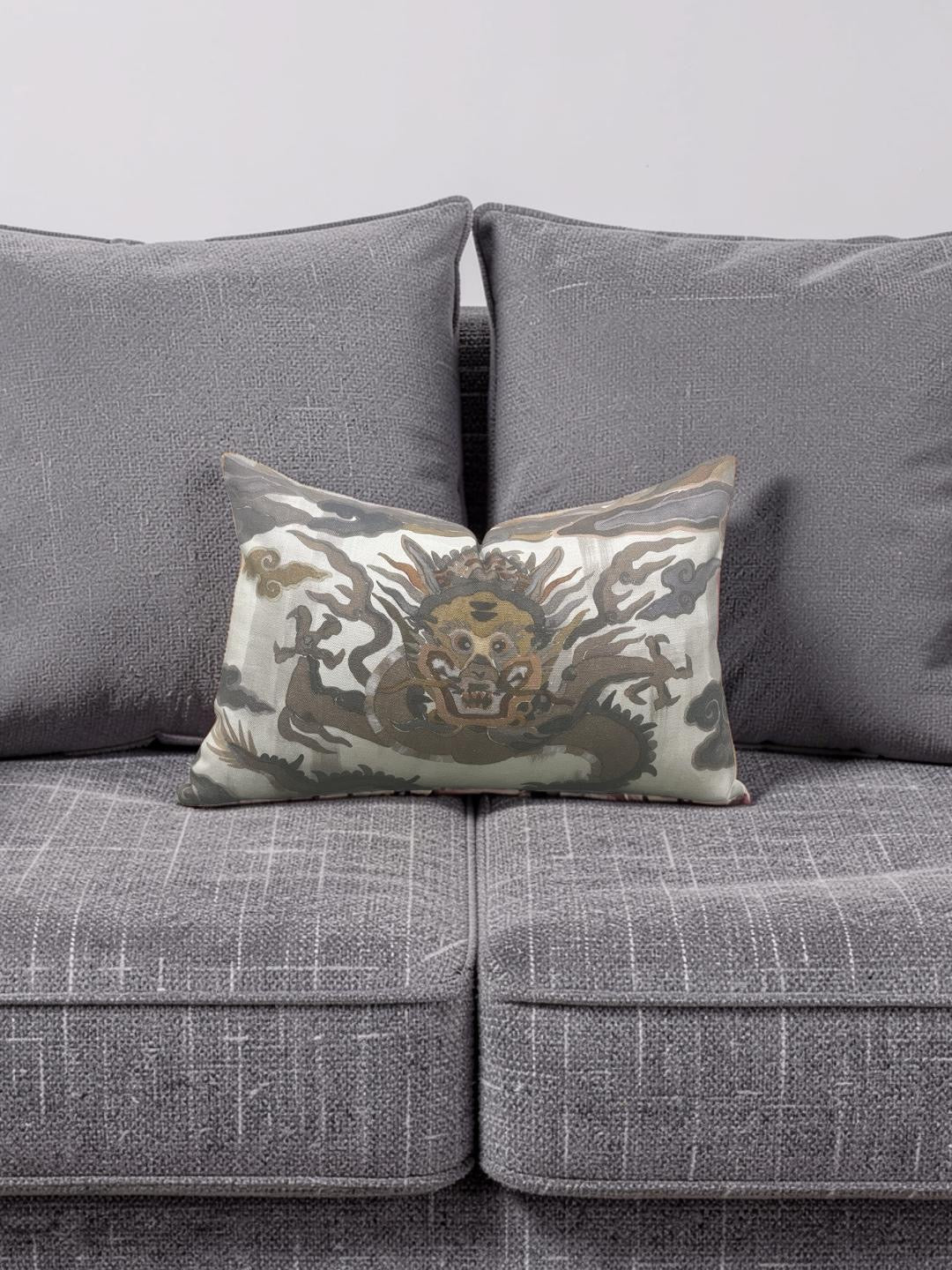 Designs of the Time Lumbar Pillow Glaurung Dragon 12x18" Knife Edge Cover