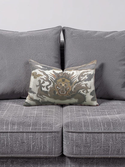 Designs of the Time Lumbar Pillow Glaurung Dragon 12x18" Knife Edge Cover
