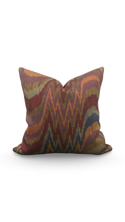 Decorative Pillow Petworth Carnival 22x22" Knife Edge Cover