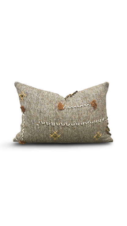 Elitis Loreto 12x18" Knife Edge Decorative Lumbar Pillow