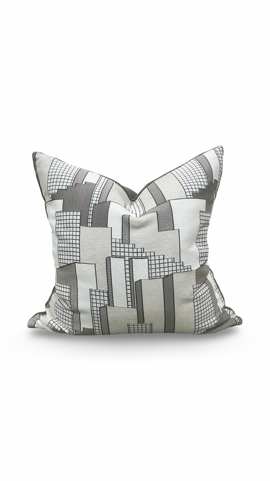 Archiutopia Eutropia 22x22" Knife Edge Decorative Throw Pillow