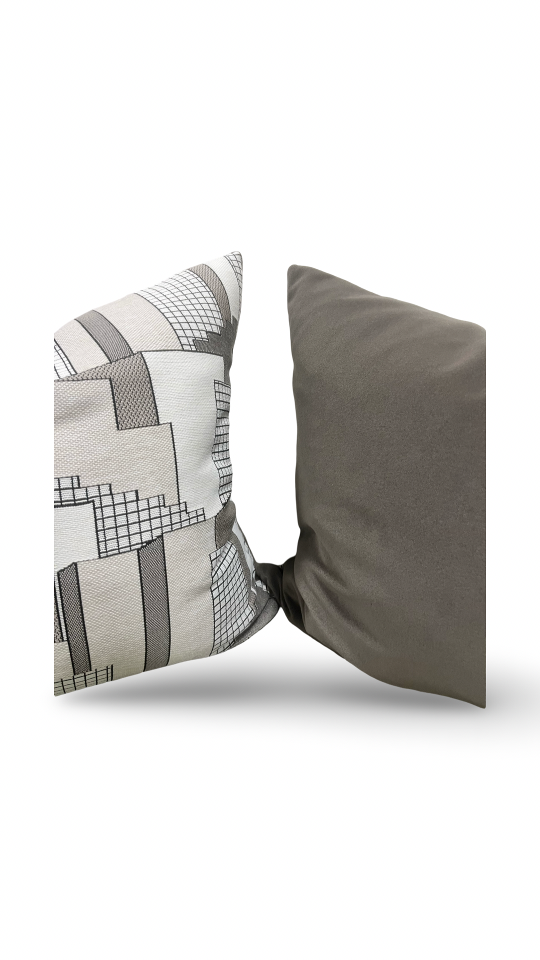 Archiutopia Eutropia 22x22" Knife Edge Decorative Throw Pillow