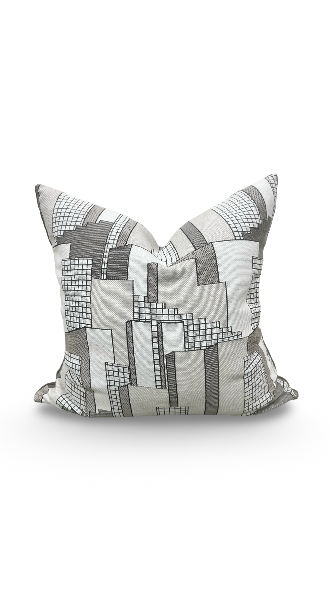 Archiutopia Eutropia 22x22" Knife Edge Decorative Throw Pillow