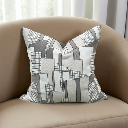 Archiutopia Eutropia 22x22" Knife Edge Decorative Throw Pillow